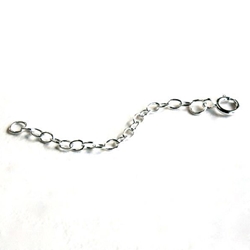 2" Chain extender in  sterling silver for additional style and comfort